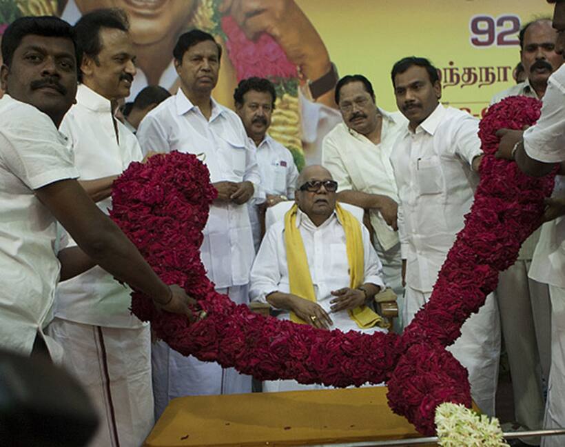 Karunanidhi wins for 13th time with highest margin
