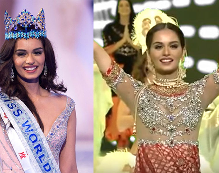 Watch Manushi Chhillar dancing on this Deepika Padukone song with other Miss World contestants