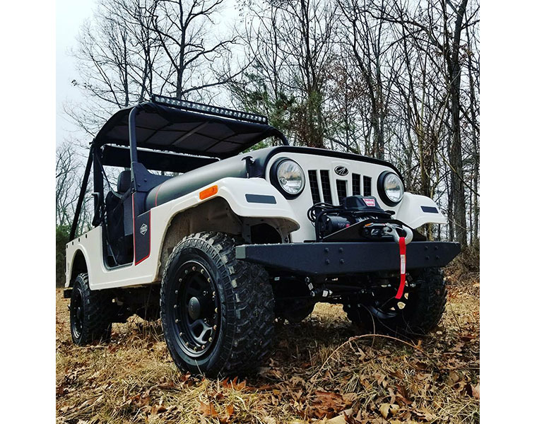 Mahindra Roxor off road vehicle heading to Canada