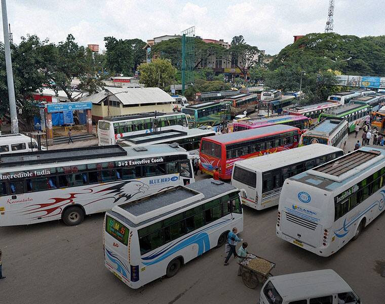 Karnataka bus strike3