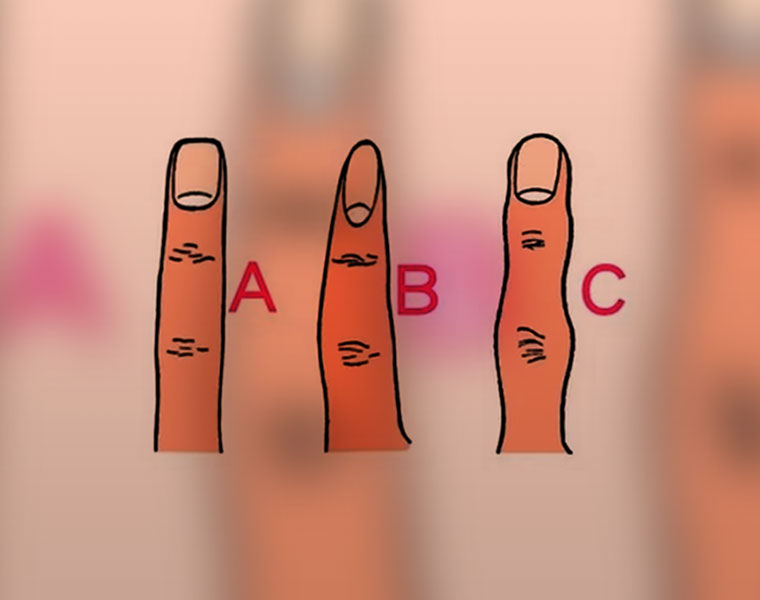 finger shape personality