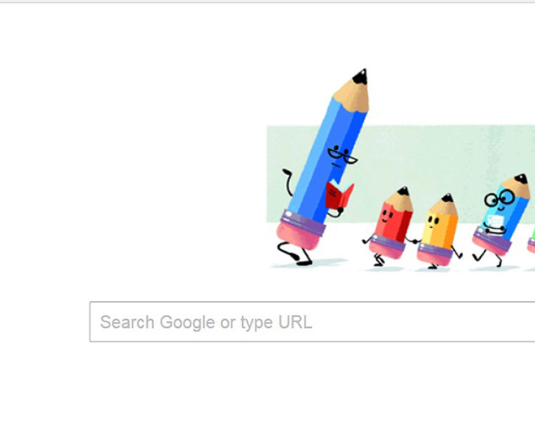 Teachers Day 2016 Google doodle honours educators with a cute studious pencils animation