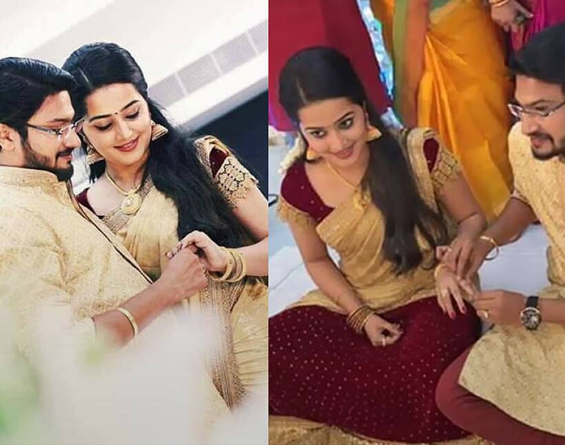 Anarkali actress Samskruthy Shenoy's engagement photos