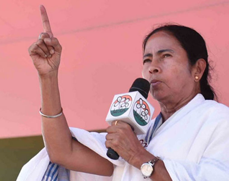 Mamata Banerjee warns RSS  VHP against disturbing peace during Durga Puja tells them not to play with fire