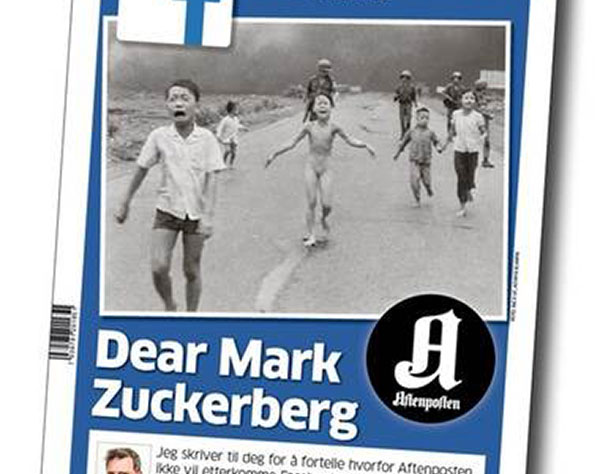 Facebook Slammed for Censoring Iconic Napalm Girl Photo