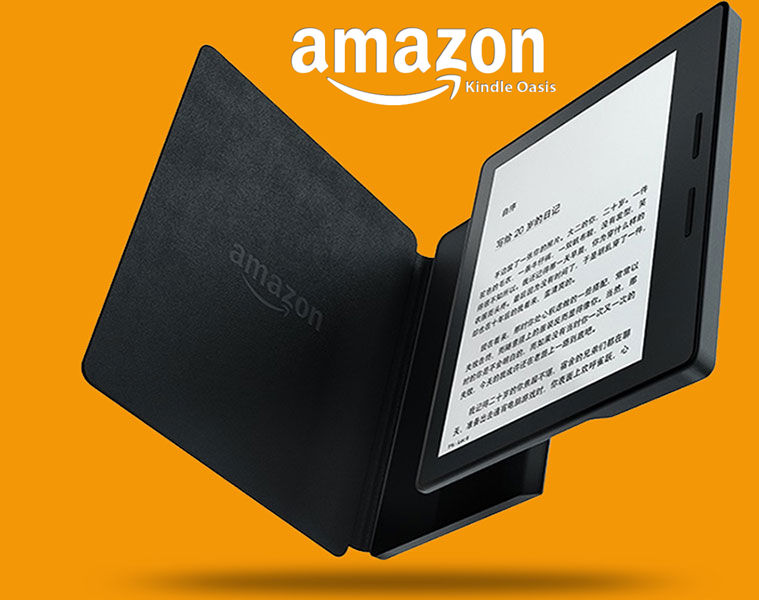 Kindle Oasis tablet battery lasts for months