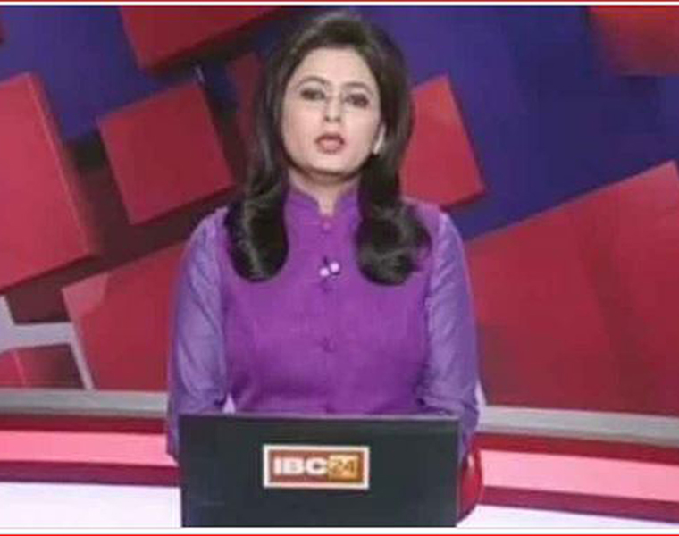 news reader supreet kaur IBC 24 husband death video