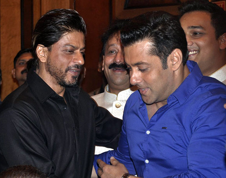 Bollywood actor Salman Khan calls Shah Rukh Khan his brother akb