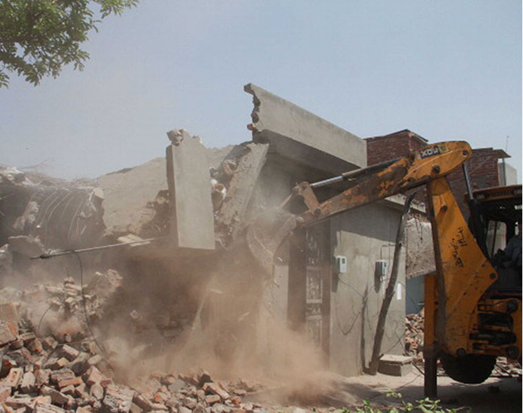 BBMP Demolishes Building Belonging to Former Corporater