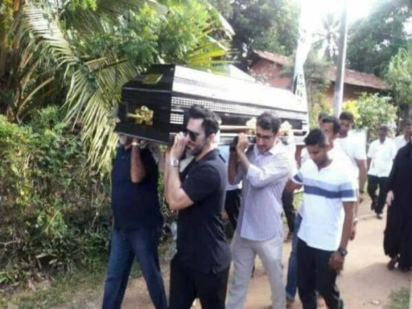 srilanka lady died and her owner come from Dubai fopr her funeral