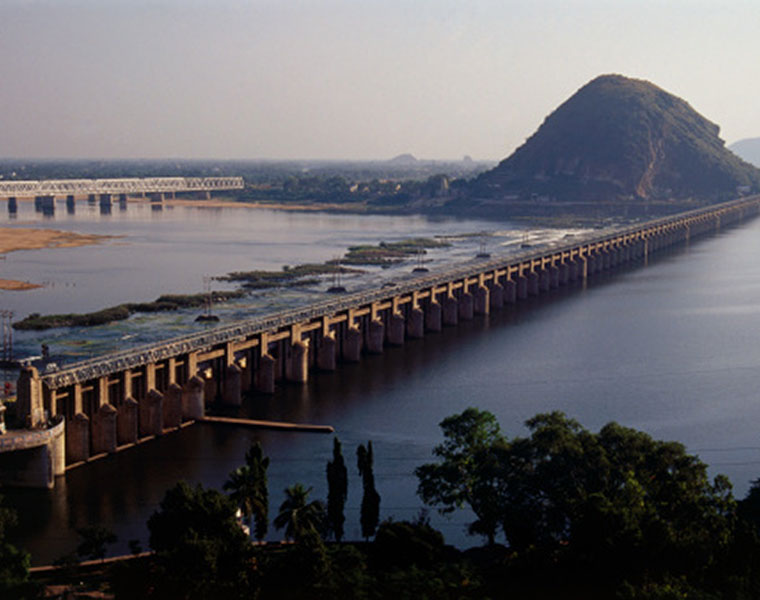 Man opens 2 gates of Prakasam barrage over Krishna