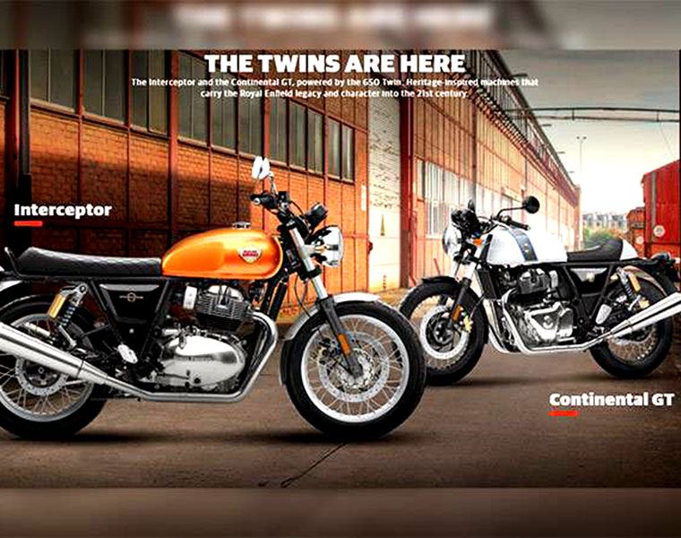 Royal Enfield Interceptor 650 And Continental GT Launched In India