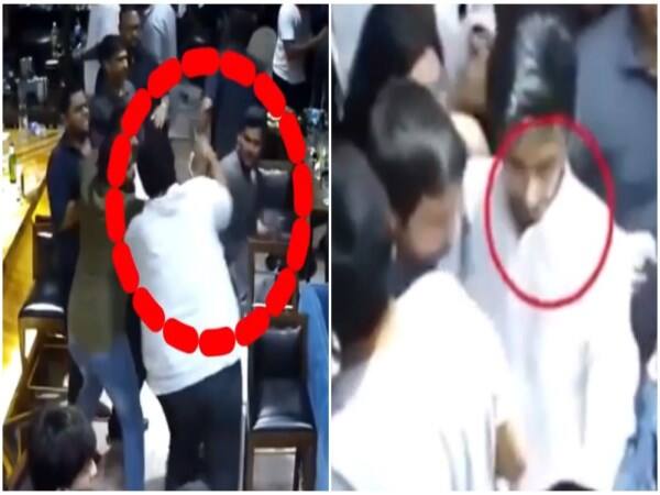 karunas gang fight in club video 