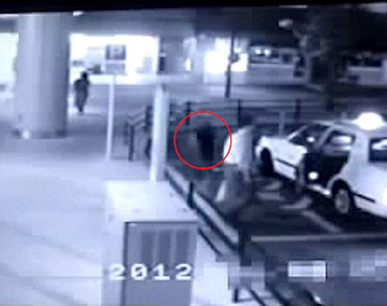 Ghost Caught on CCTV - Taxi's Stowaway