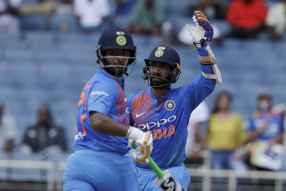 Both Rishabh Pant and Dinesh Karthik is available Selection For T20 World Cup Semi final Says Rohit Sharma kvn