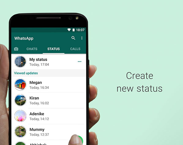 WhatsApp has limited the duration of uploading videos on WhatsApp status to 15 seconds