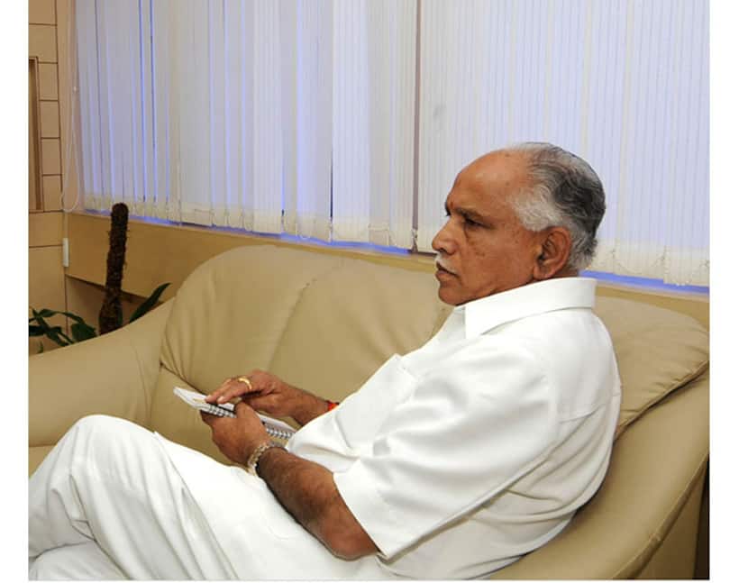 Yeddyurappa hospitalised with fever and high blood pressure