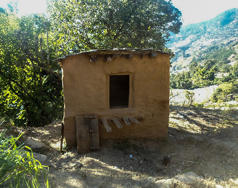 menstrual huts in Nepal