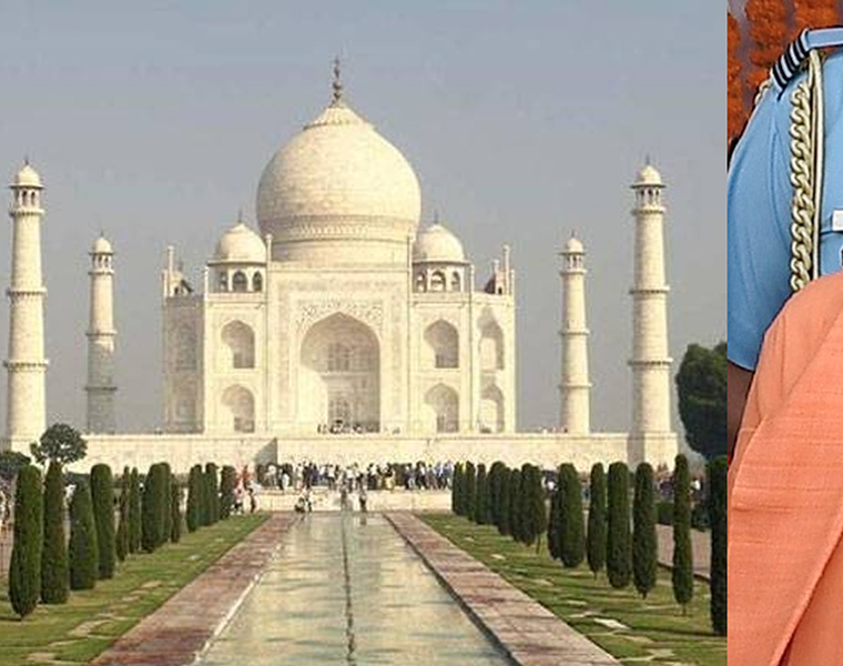 Taj Mahal missing in UP govt brochure