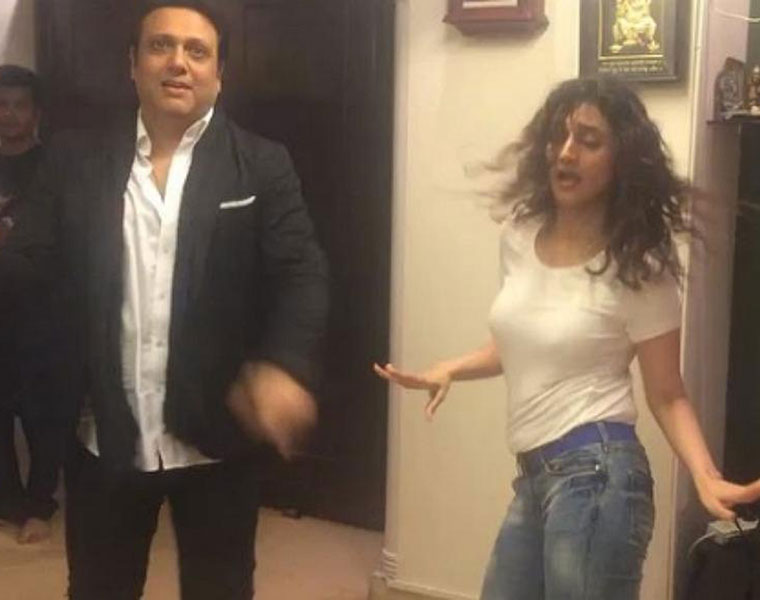 Govinda dance with niece