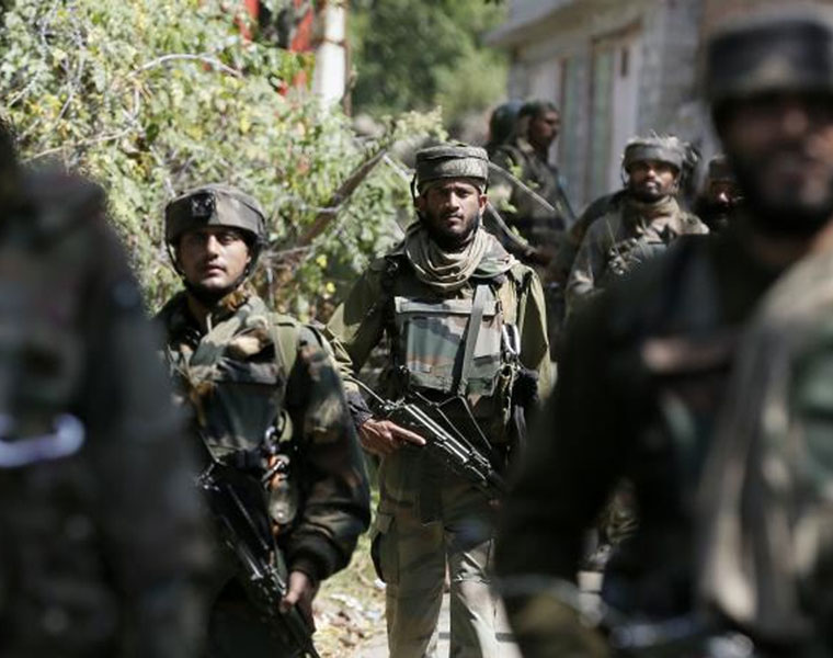 Terrorists strike at night near Army camp in Baramulla