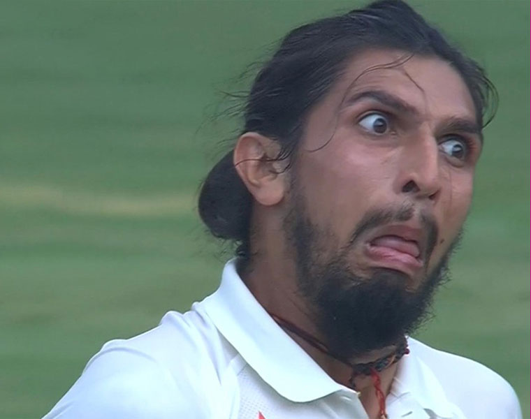 Ishant Style of Sledging Goes Viral