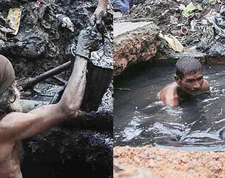 55 people died in Tamil Nadu during manual scavenging