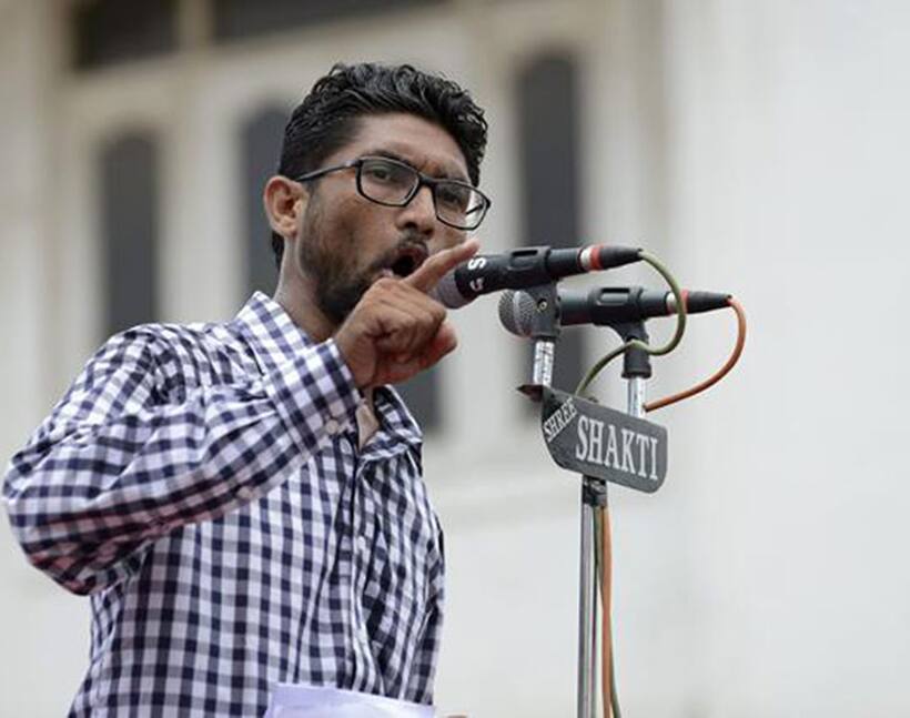 Complaint against Jignesh Mevani for derogatory remarks on Modi and his mother