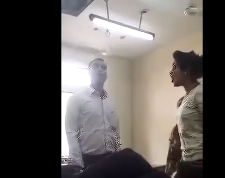 DU professor gets slapped by students for sending lewd messages