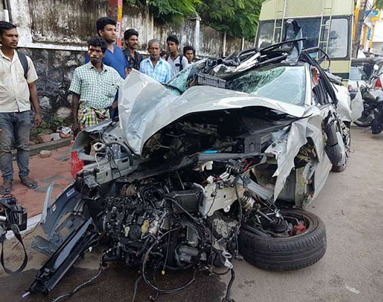 businessman son dead high speed car crash police suspect racing tvm