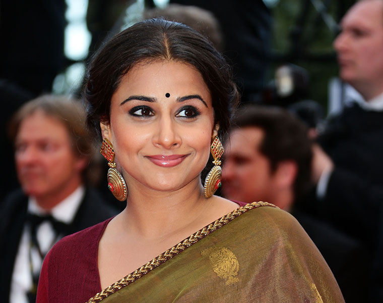 Vidya lends support to campaign against gender violence