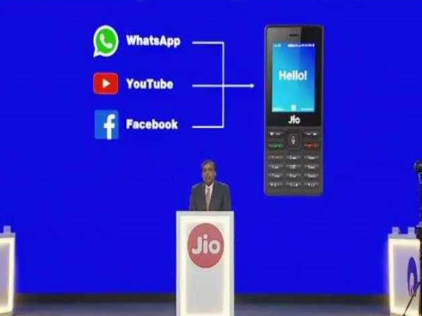 Jio started to give new mobile with smart apps 