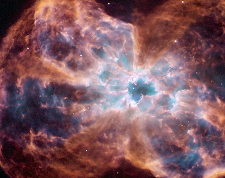 Death of a star Hubble telescope captures