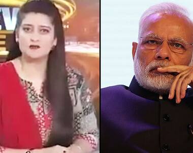 Pakistani News Anchor threatening Modi