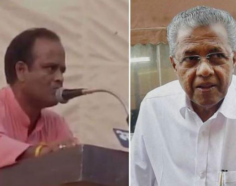 RSS leader Kundan Chandrawat who announced Rs 1 cr bounty on Kerala CM Pinarayi Vijayan head arrested