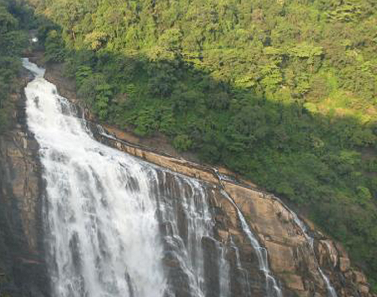 Moon Bow In Unchalli Falls