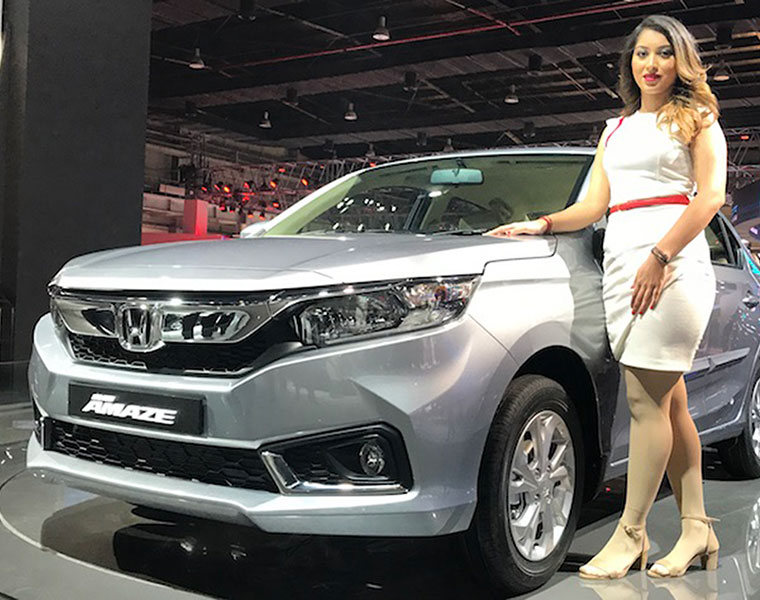 Honda launched Amaze bs6 engine car in India