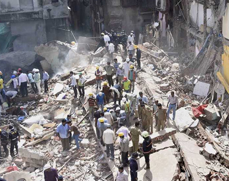 Mumbai building collapse death toll mounts to 33