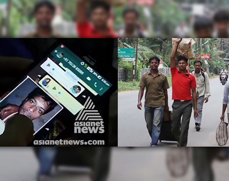 migrant worker exodus Kozhikode WhatsApp murder hoax