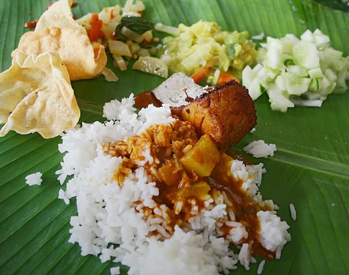 Banana Leaf Rice