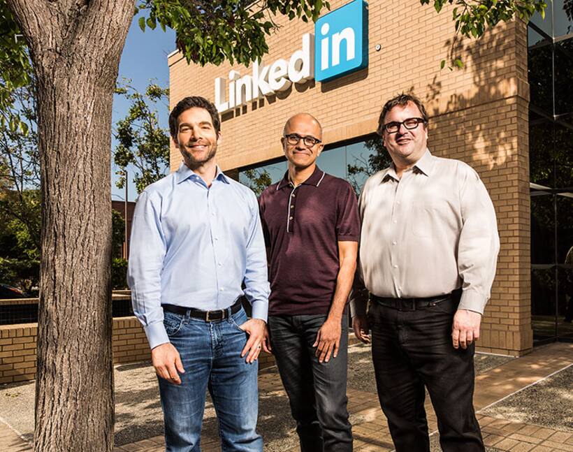 Microsoft to acquire LinkedIn for $26.2 billion
