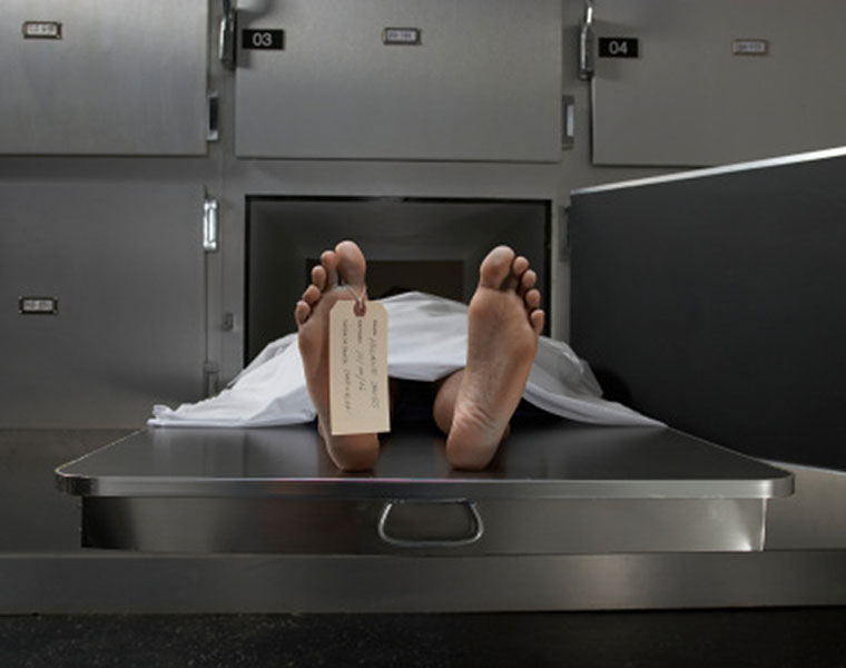 dead boady kept in mortury changed while cremation