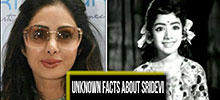 RIP Sridevi Here are some unknown facts about Sridevi