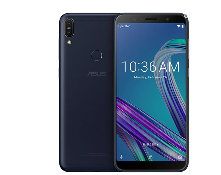 Images and specifications of a refreshingly notch free ASUS ZenFone Max Pro M1