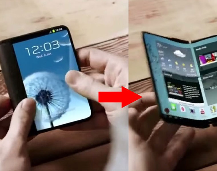 Samsungs foldable smartphone New details emerge