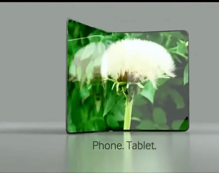 Samsung's foldable smartphone