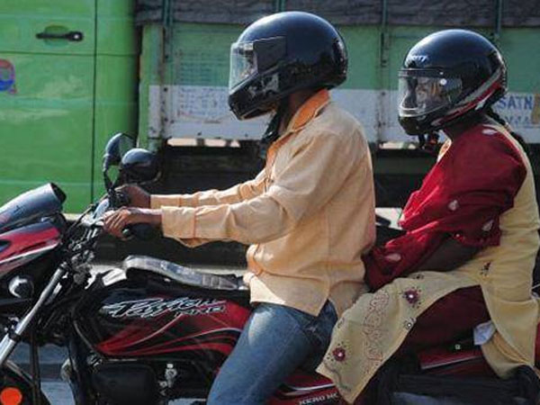 Kerala Police detain those who are travelling in two-wheelers with fake helmets