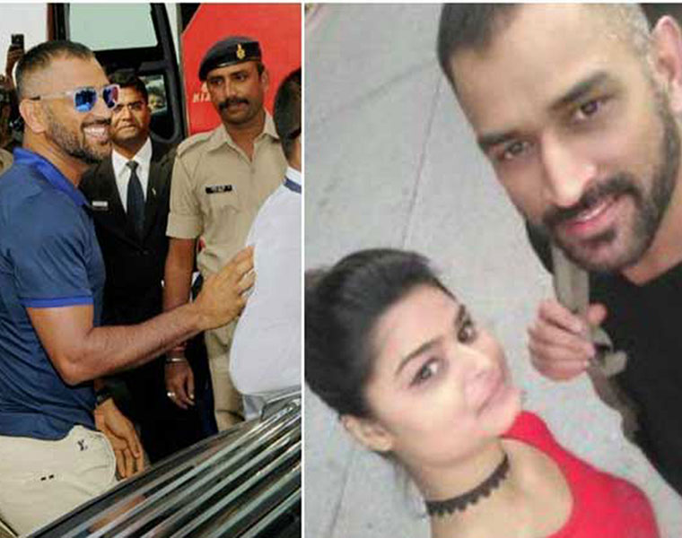 ranchi girl chases dhonis hummer on scooty for a selfie