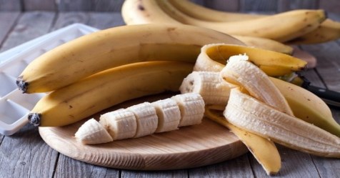 Banana skins will also become fertilizer for plants ...