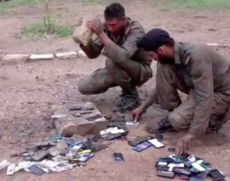 Indian Army smashes mobile phones of 50 soldiers to curb social media usage